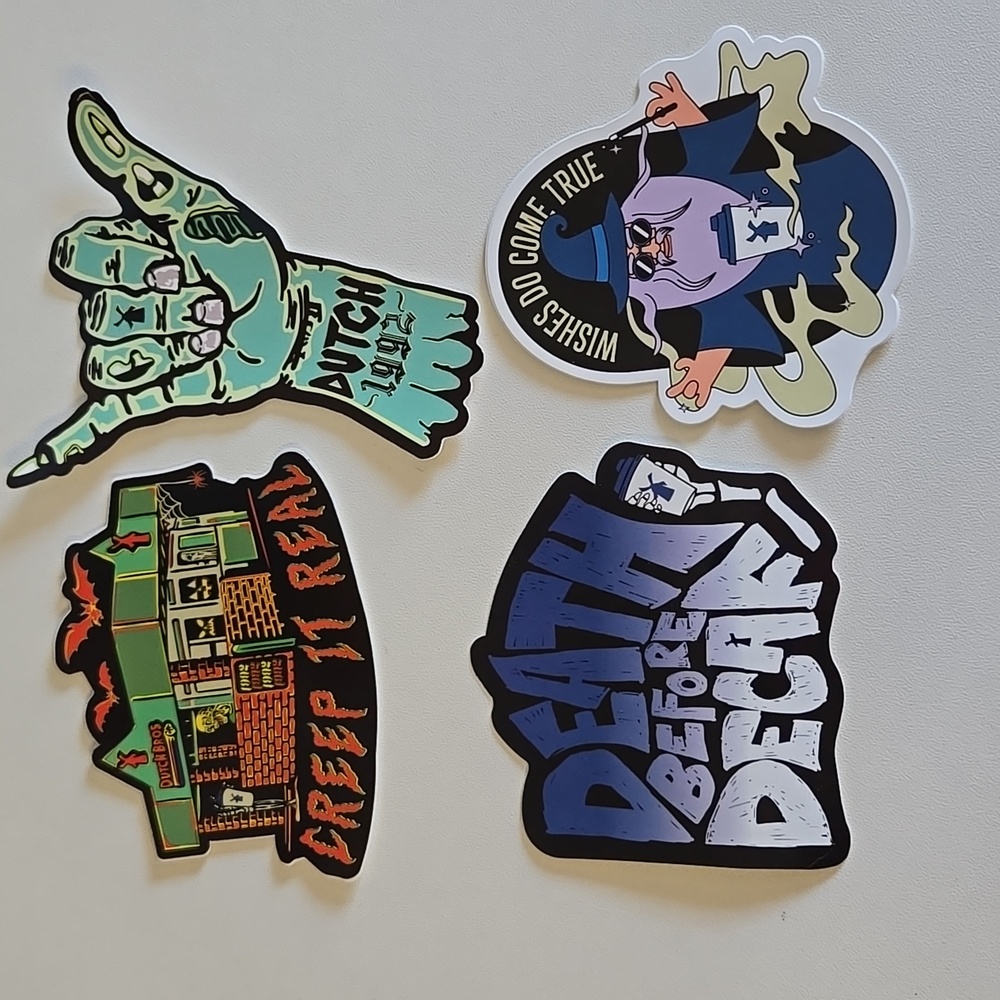 Dutch Bros Halloween Stickers